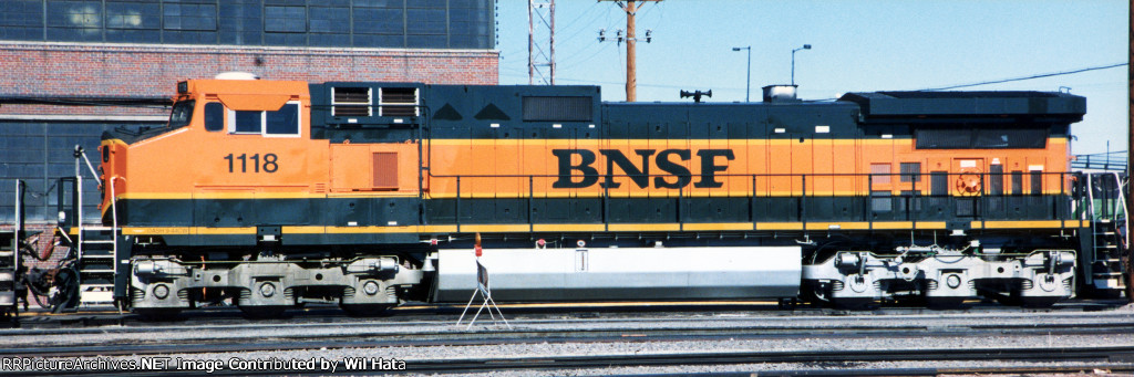 BNSF C44-9W 1118